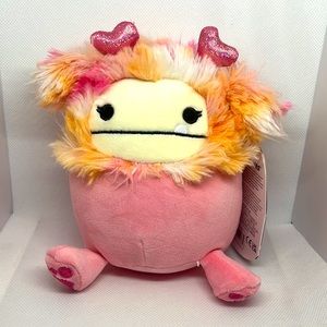 Multi color valentines Squishmellow Caparinne 5 inches